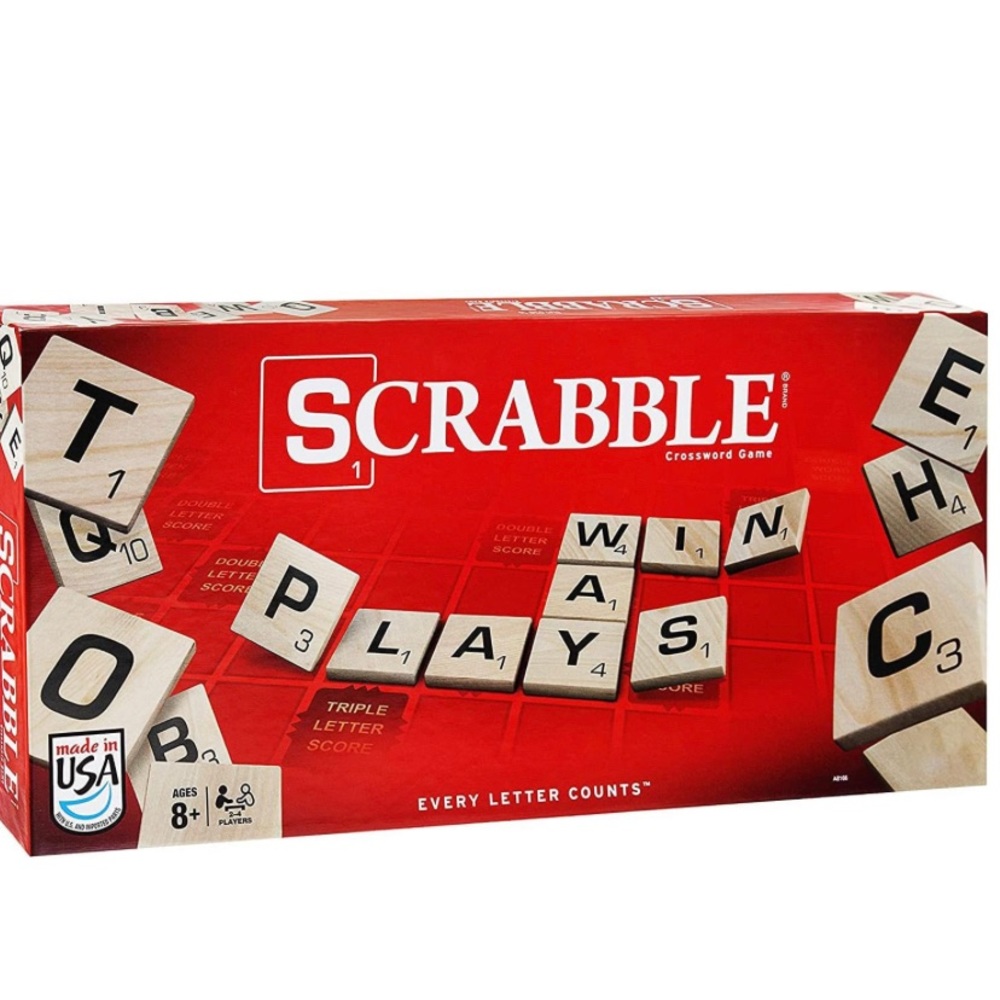 Scrabble Classic Crossword‎ Scrabble Family Game Family Night Board Game